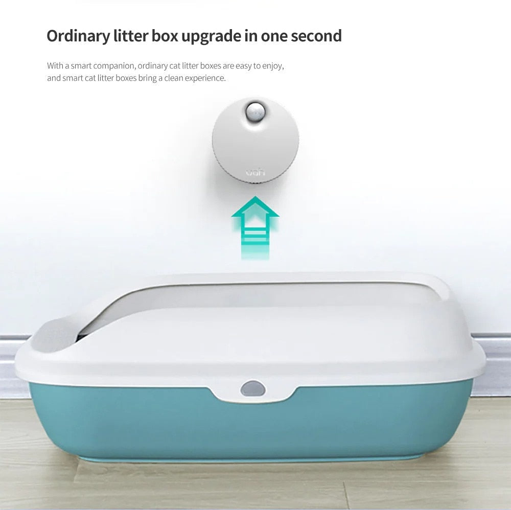 Smart Cat Litter Box Deodorant Air Purifier
