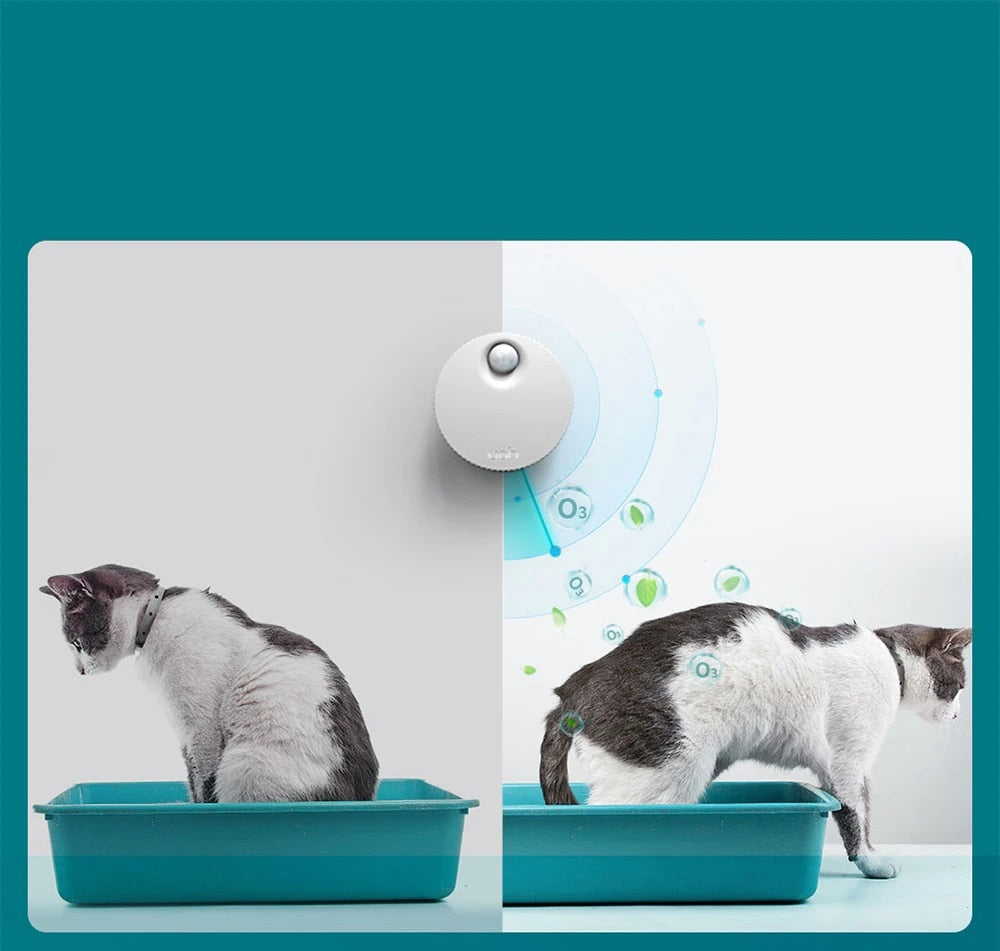 Smart Cat Litter Box Deodorant Air Purifier