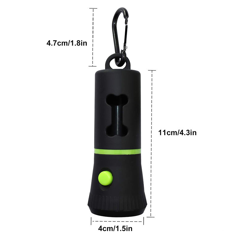 Led Light Dog Poop Bag Dispenser