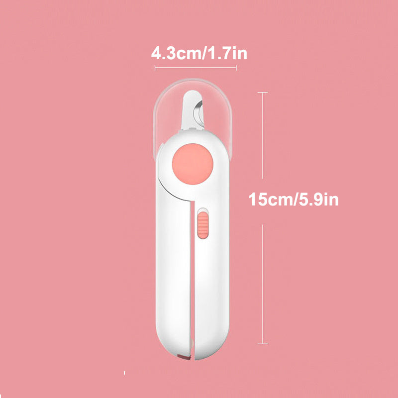 Professional Pet Nail Clippers With Led Light