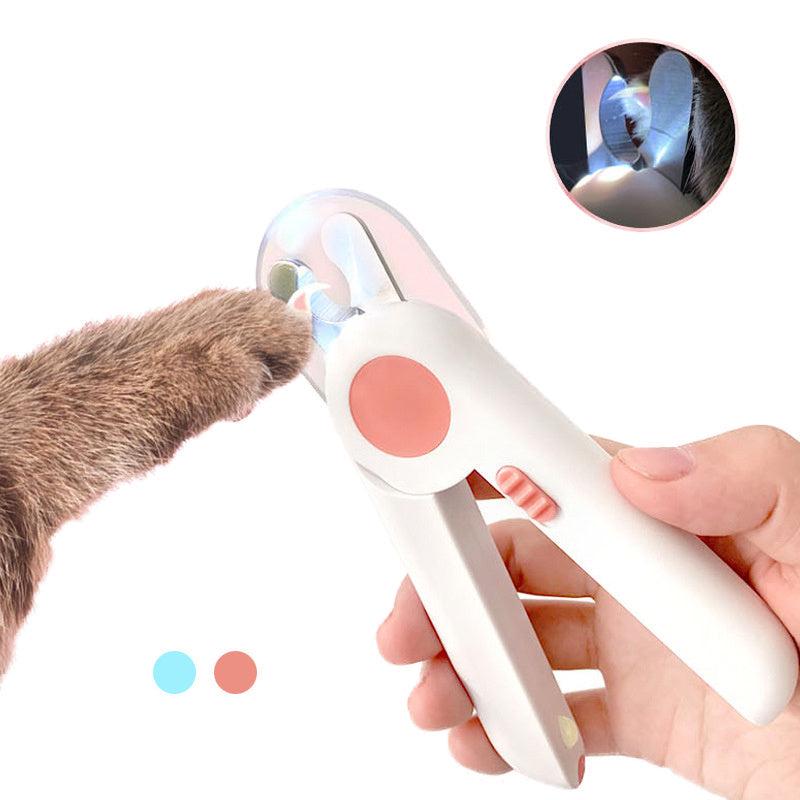 Professional Pet Nail Clippers With Led Light