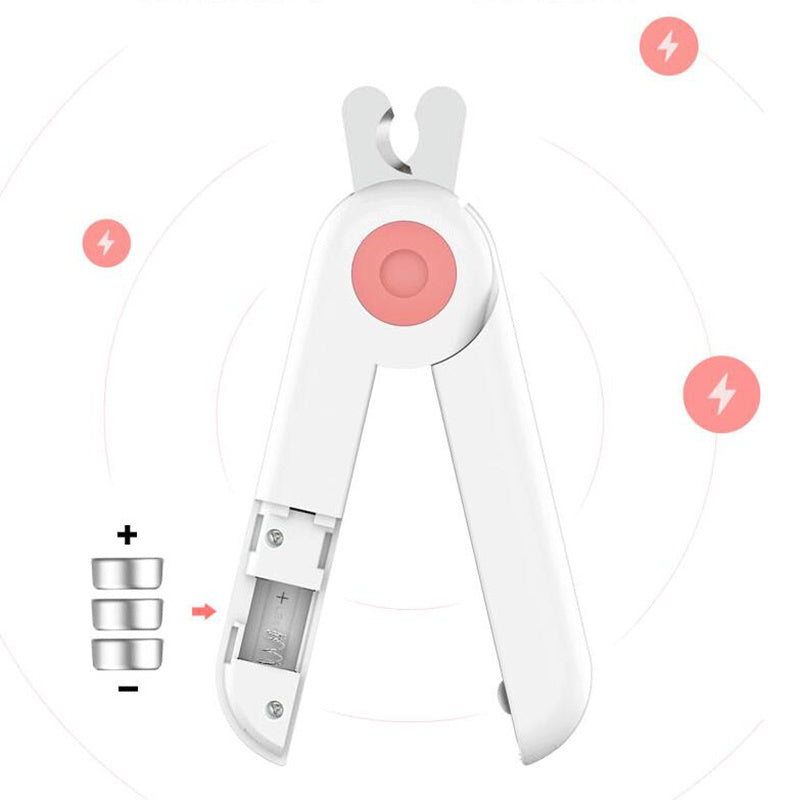 Professional Pet Nail Clippers With Led Light