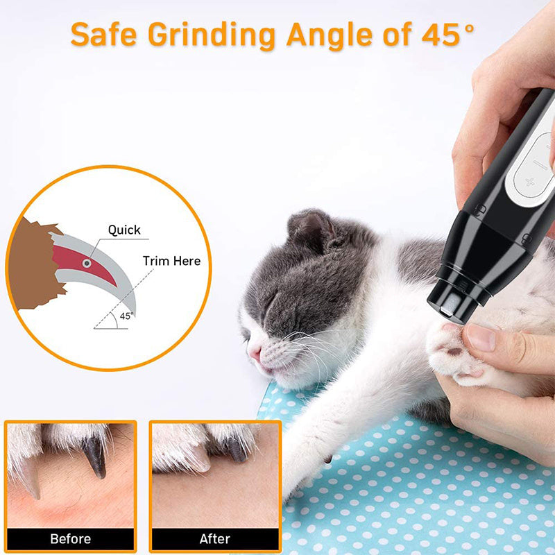 2 In 1 Dog Hair Trimmer & Nail Grinder