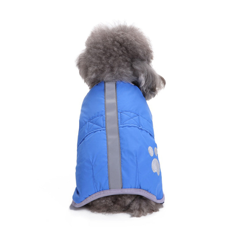 Reflective Reversible Winter Dog Clothes