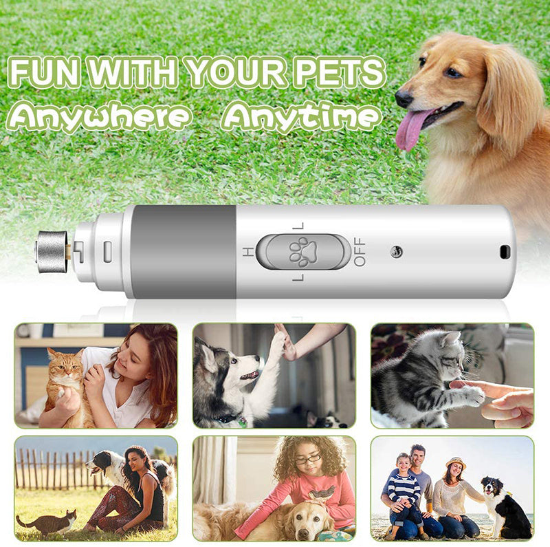 USB Rechargeable Pet Nail Grinder
