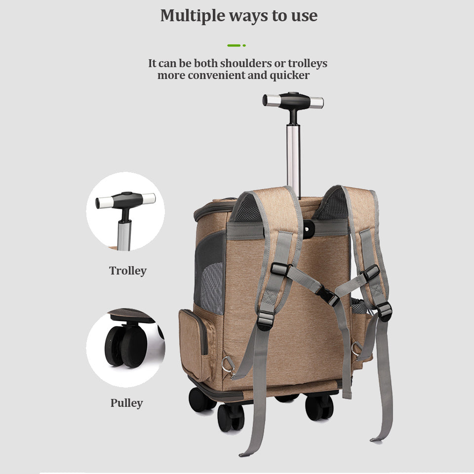 Luxury Dog Carrier Backpack