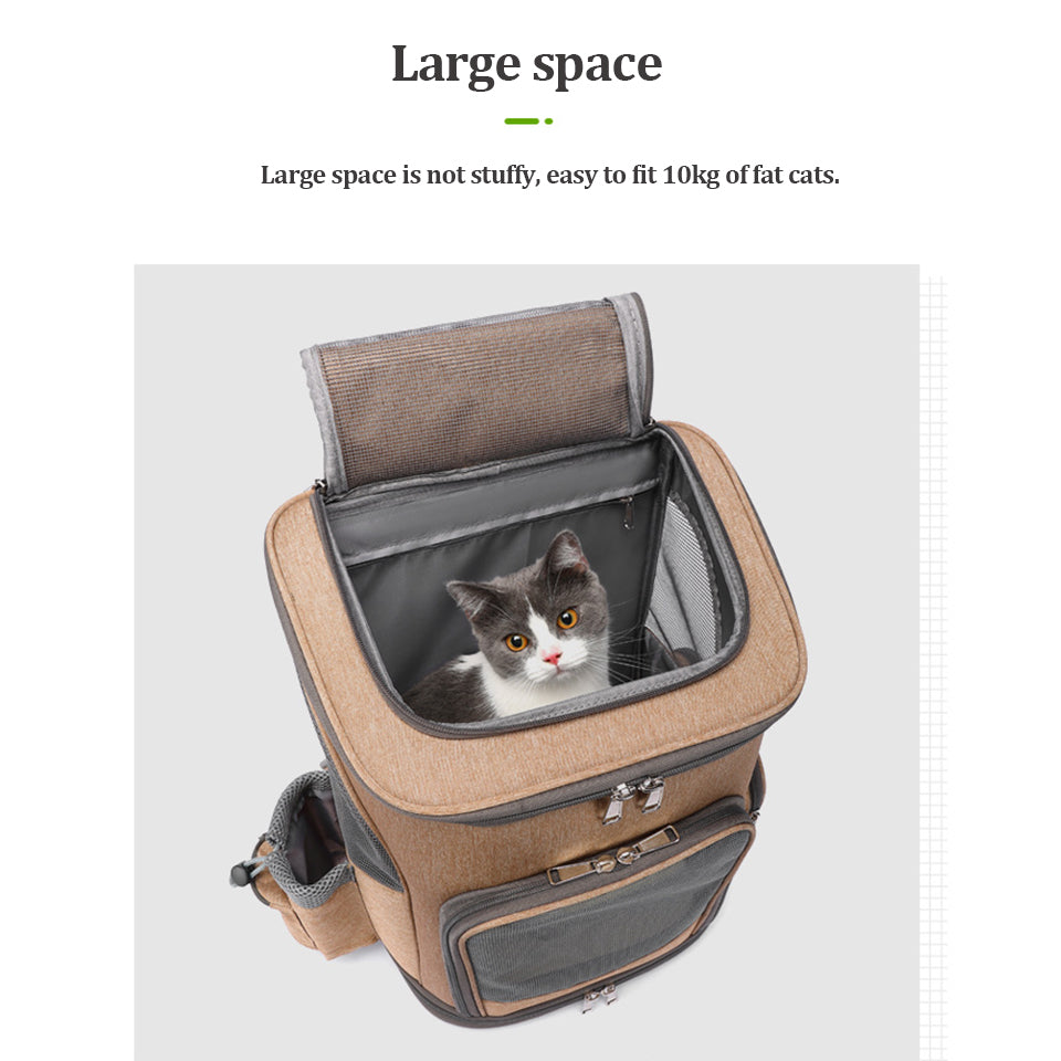 Luxury Dog Carrier Backpack
