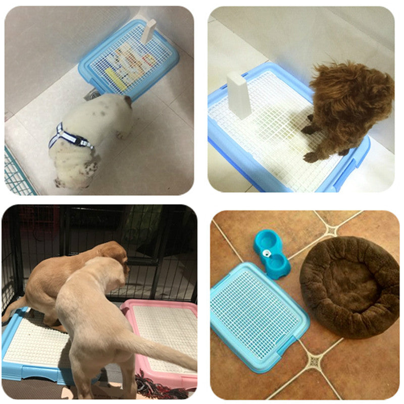 Plastic Mesh Dog Training Toilet Tray