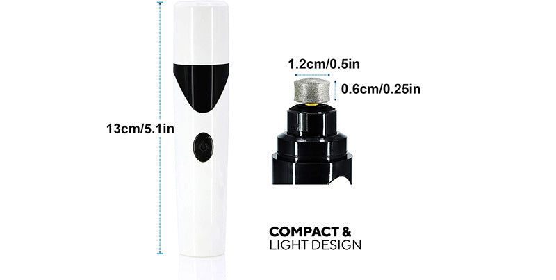 Powerful USB Rechargeable Dog Nail Grinder