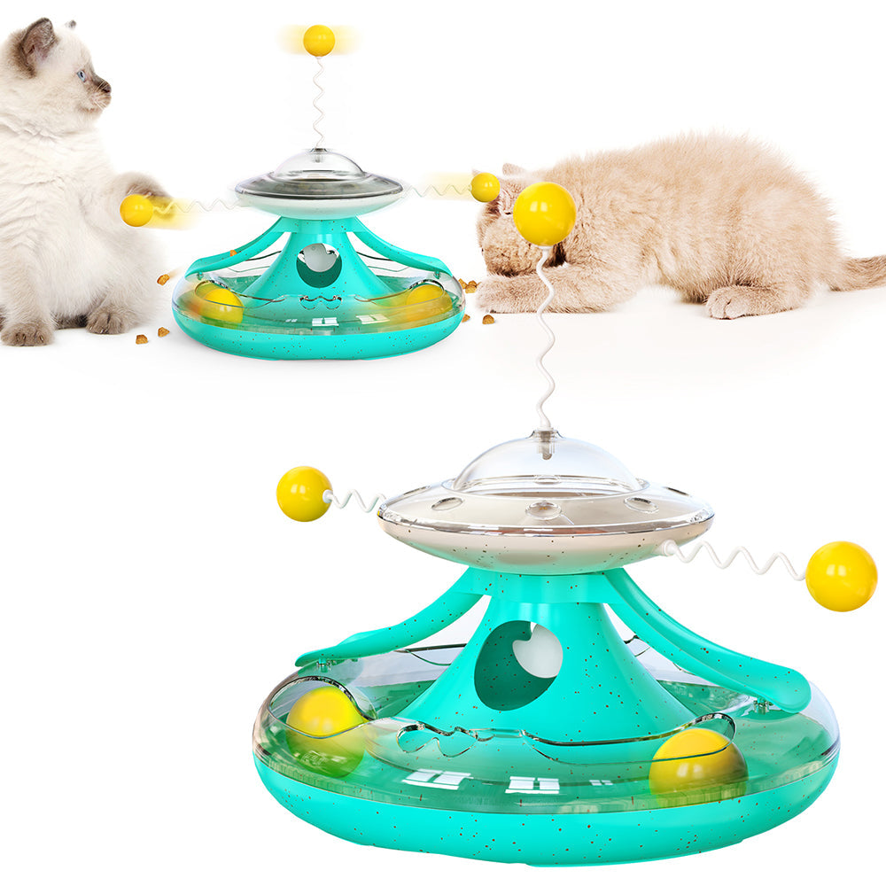 Turntable Ball Interactive Cat Toy