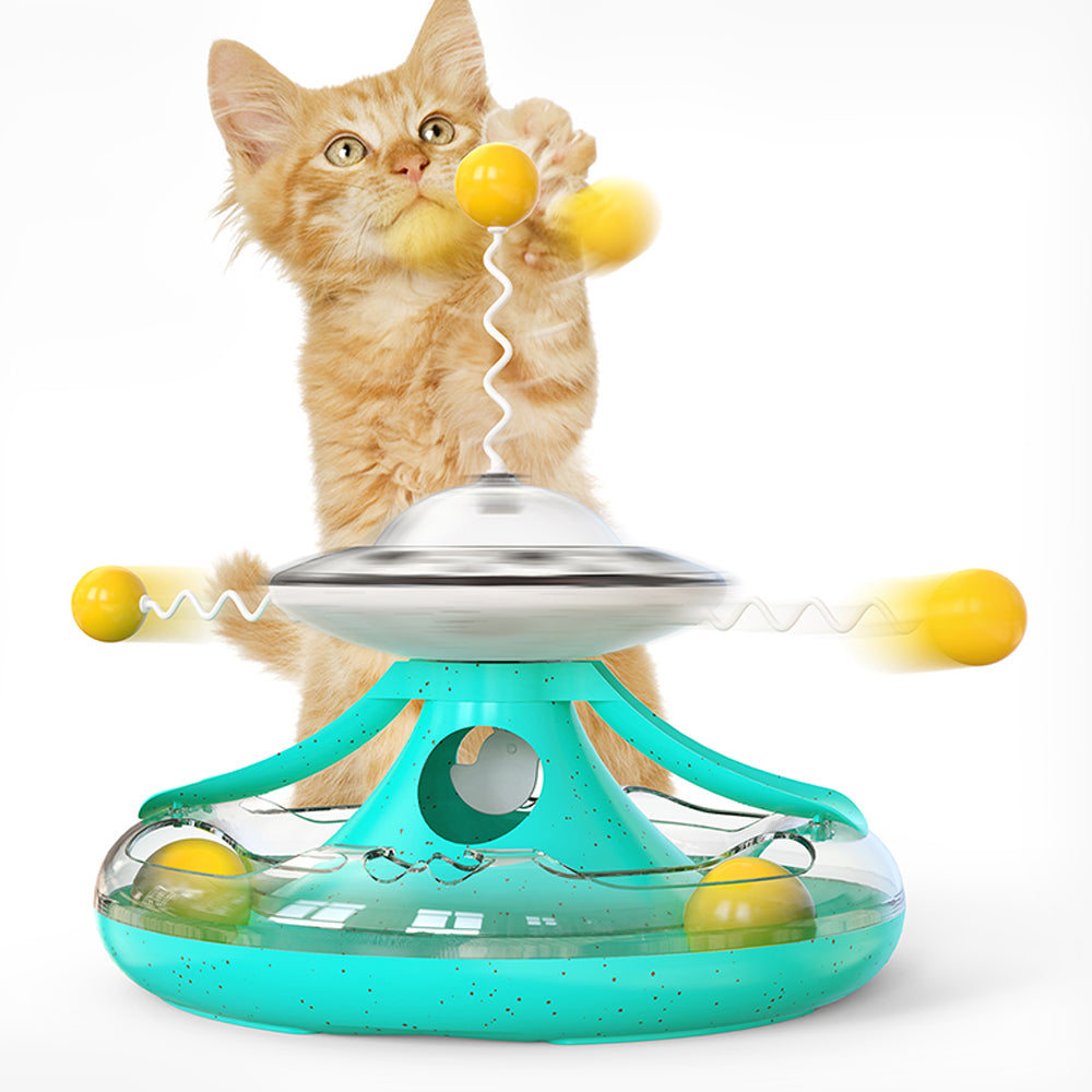 Turntable Ball Interactive Cat Toy