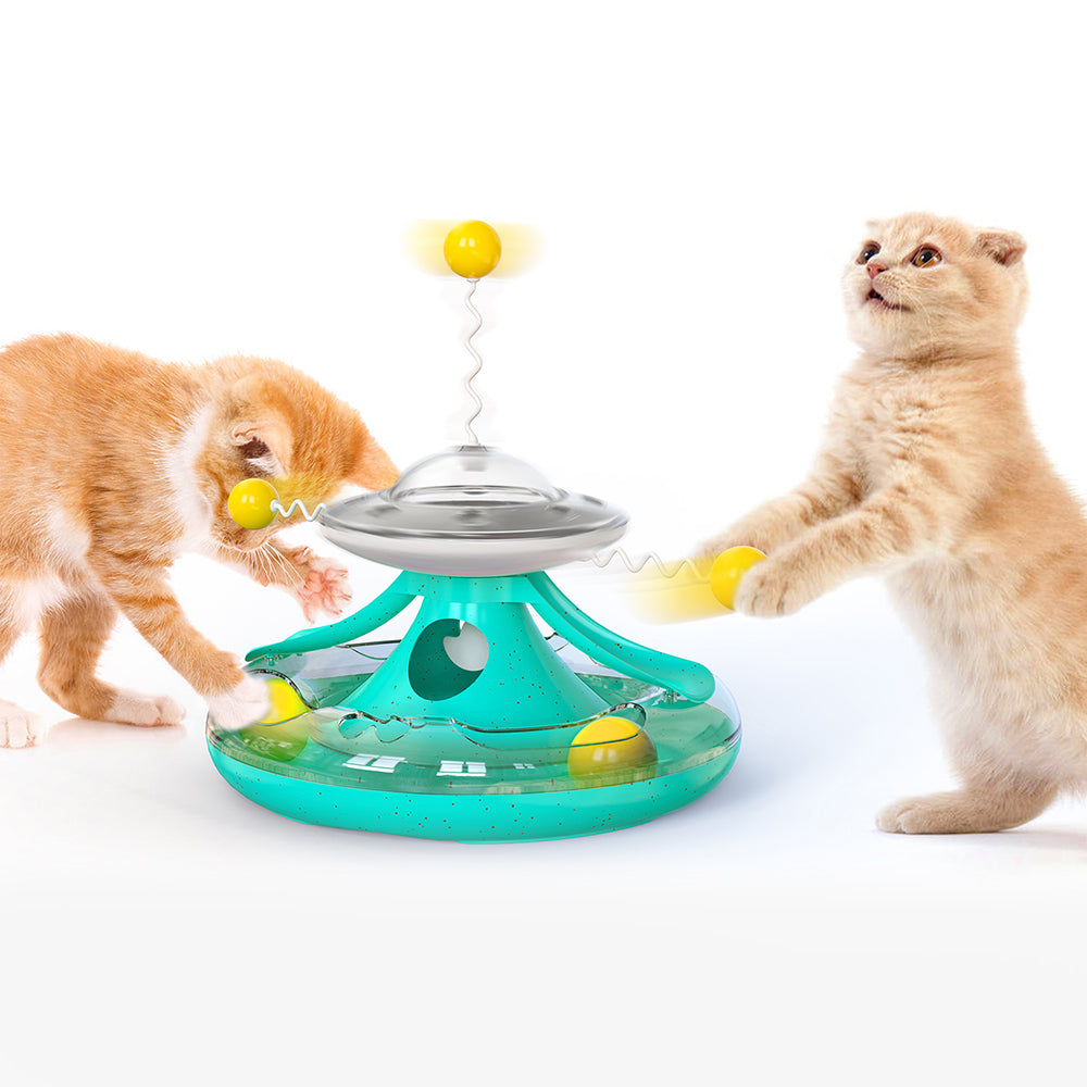Turntable Ball Interactive Cat Toy