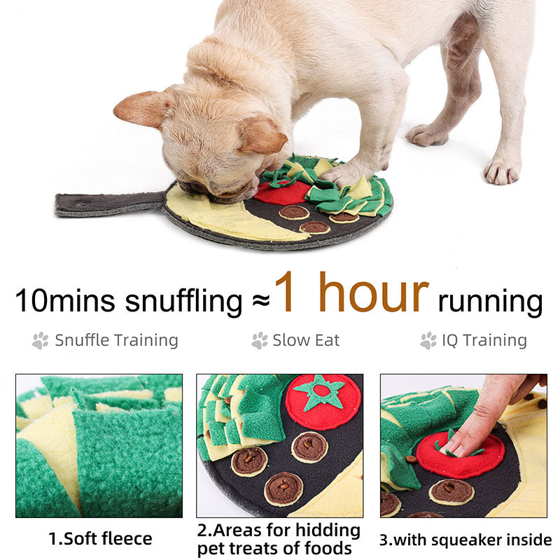 Slow Eating Dog Fun Snuffle Mat