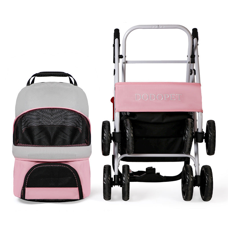Luxury Pet Dog Cart Trolley