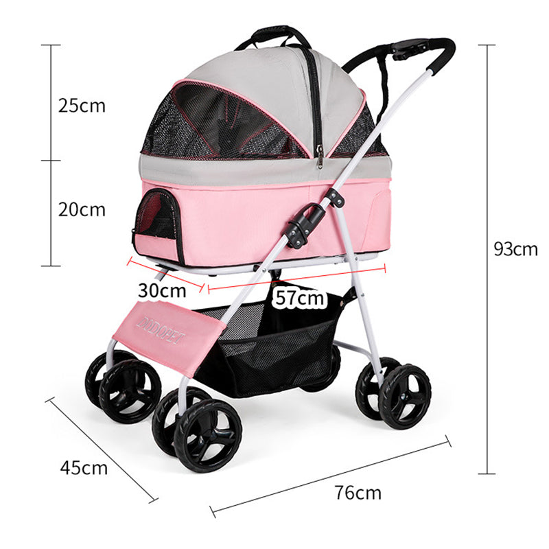 Luxury Pet Dog Cart Trolley