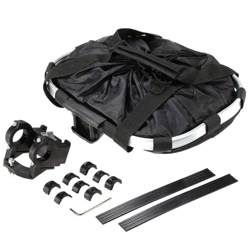 Front Handlebar Dog Bicycle Basket