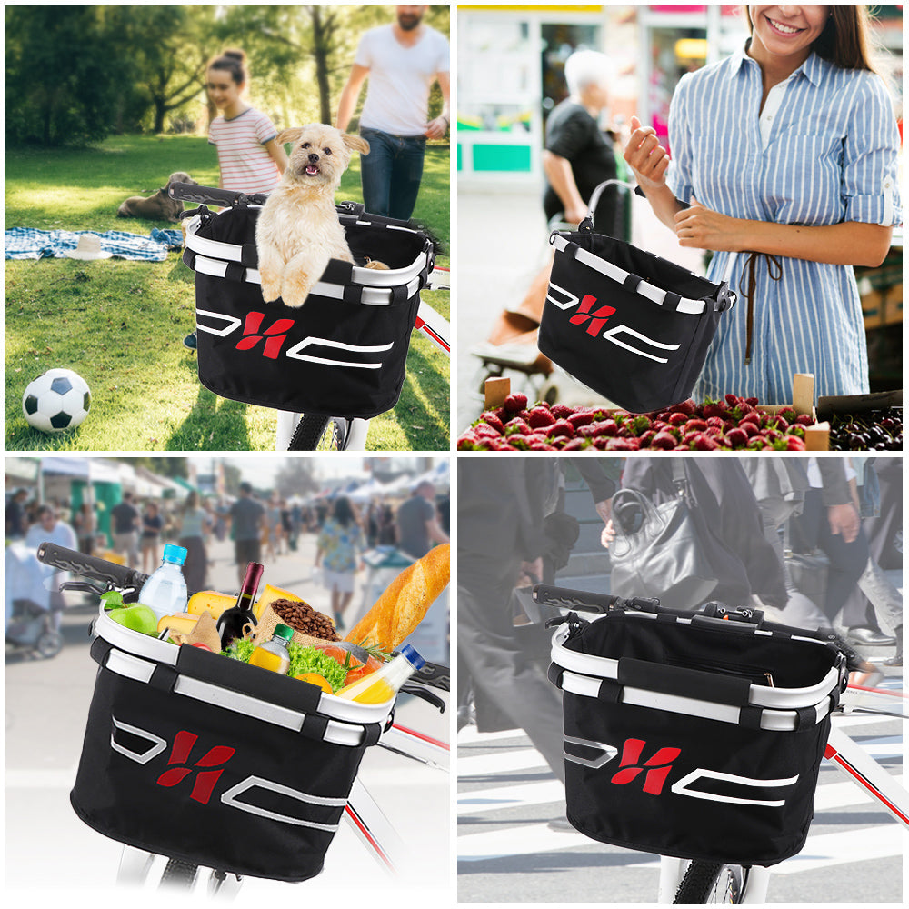 Pet Dog Carrier Bicycle Basket