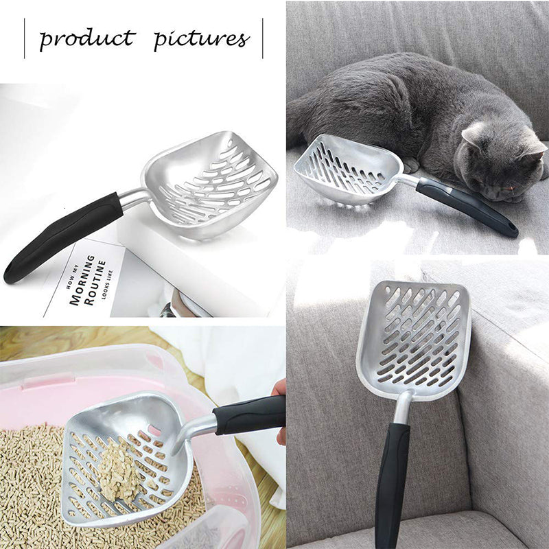 Large Aluminium Alloy Cat Litter Scooper