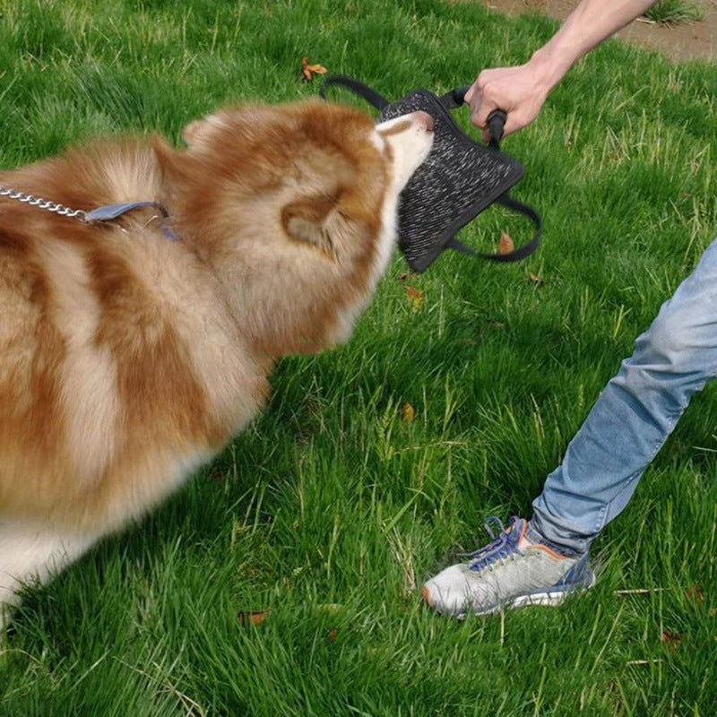 Durable Dog Training Bite Tug Pillow