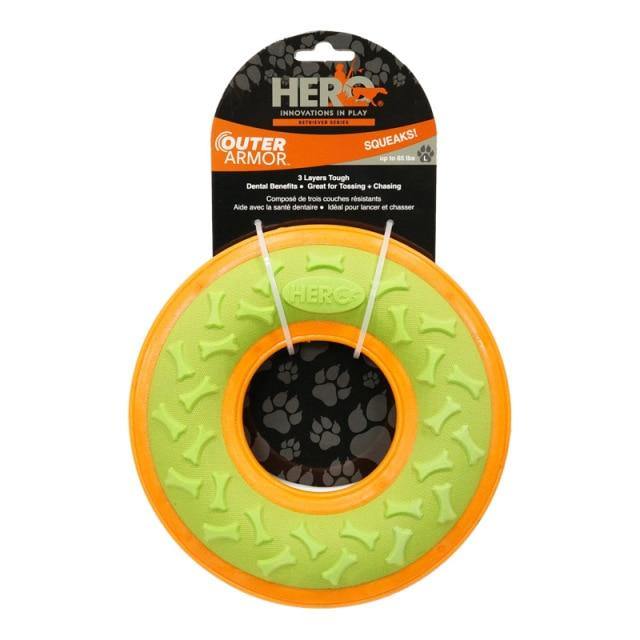 Dog Toys Squeaky Flying Ring - Bark ‘n’ Paws