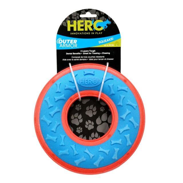 Dog Toys Squeaky Flying Ring - Bark ‘n’ Paws