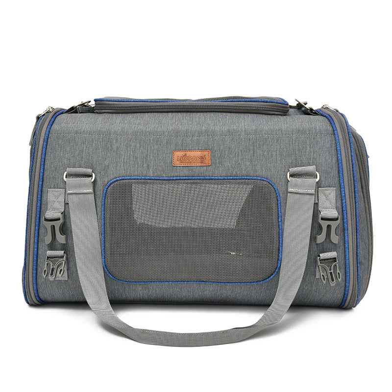 Soft Sided Foldable Dog Travel Bag
