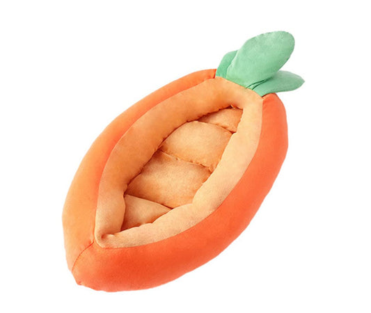 Creative Pet Soft Carrot Bed