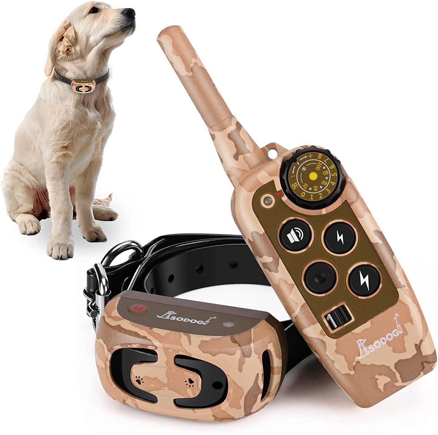 800m Electric 2 In 1 Dog Training Collar
