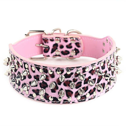 Luxurious Spiked Studded Dog Collar