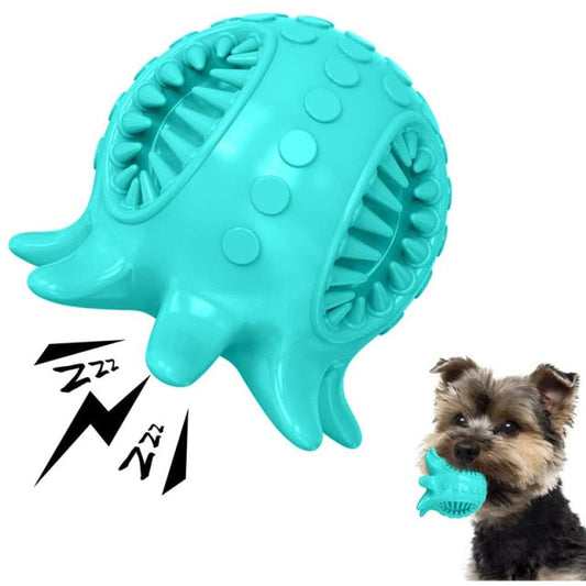 Octopus Shaped Squeaky Dog Toy