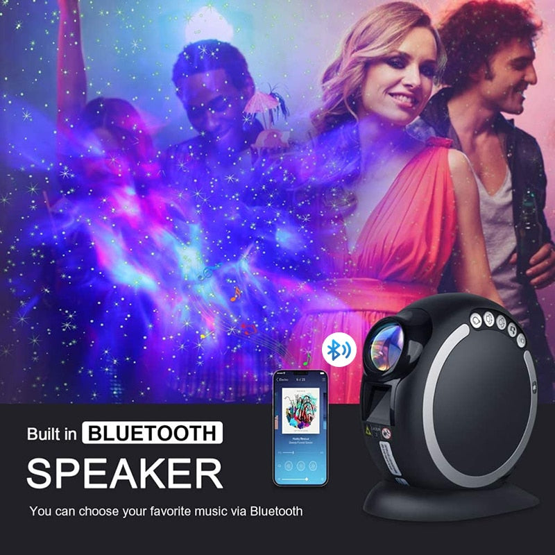 Bluetooth Music Star Projector