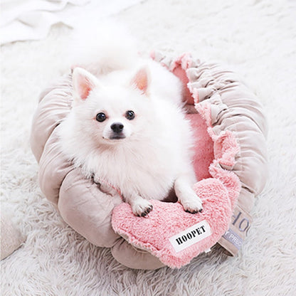 Cozy Fluffy Pet Warm Bed