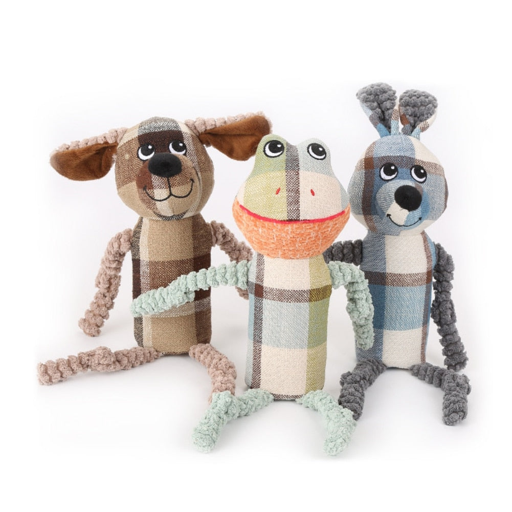 Cute Squeaky Puppy Plush Toys