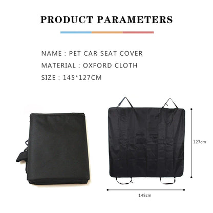Foldable Dog Car Seat Cover Hammock