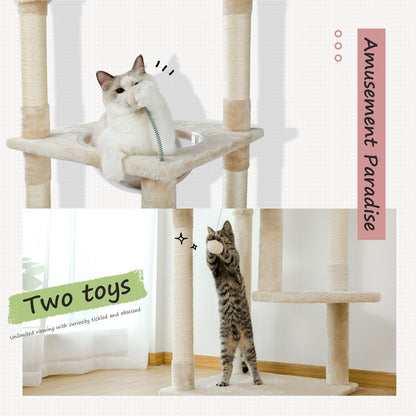 Luxury Multi Layer Tall Cat Tree Tower