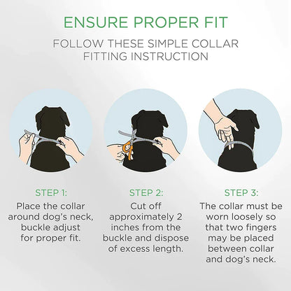 Hypoallergenic Safe Dog Flea & Tick Collar
