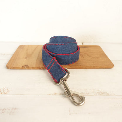 RED JEAN Fiber Dog Collar