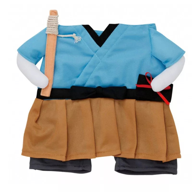 Funny Samurai Pet Halloween Costume