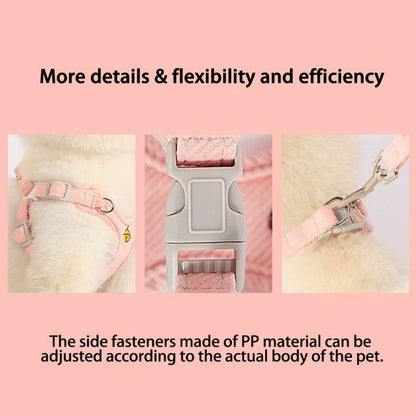 High Quality Corduroy Dog Harness
