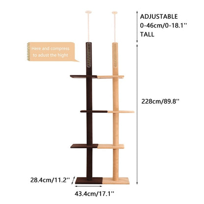 Super High Cat Tree Scratcher Post