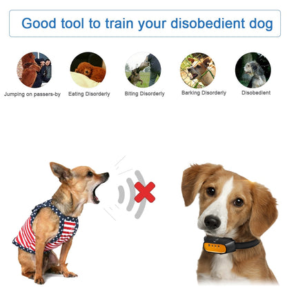 150m Waterproof Rechargeable Dog Training Collars