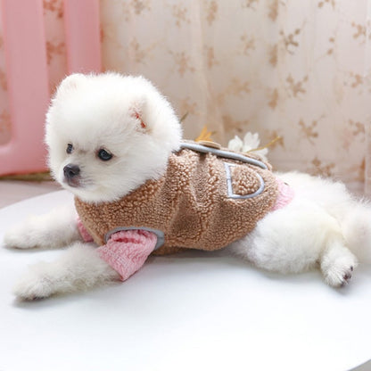 Lamb Wool Comfortable Dog Vest