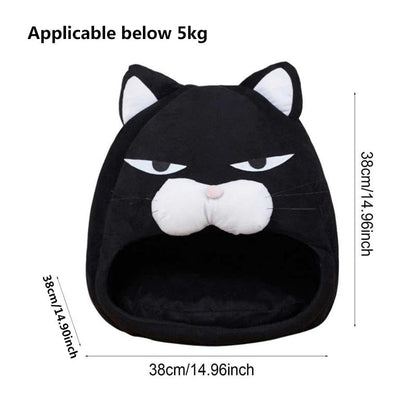 Foldable Cat Warm House Lounger