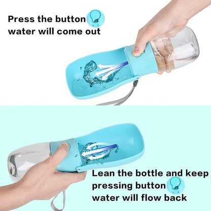 Eco-friendly Wide Sink Dog Water Bottle