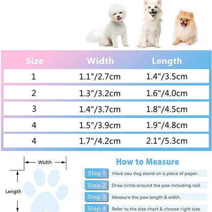 Soft Leather Reflective Small Dog Shoes