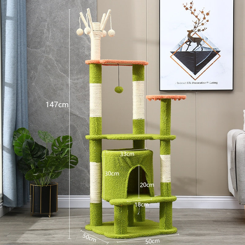 Cat's Tree Scratcher Tower Condo