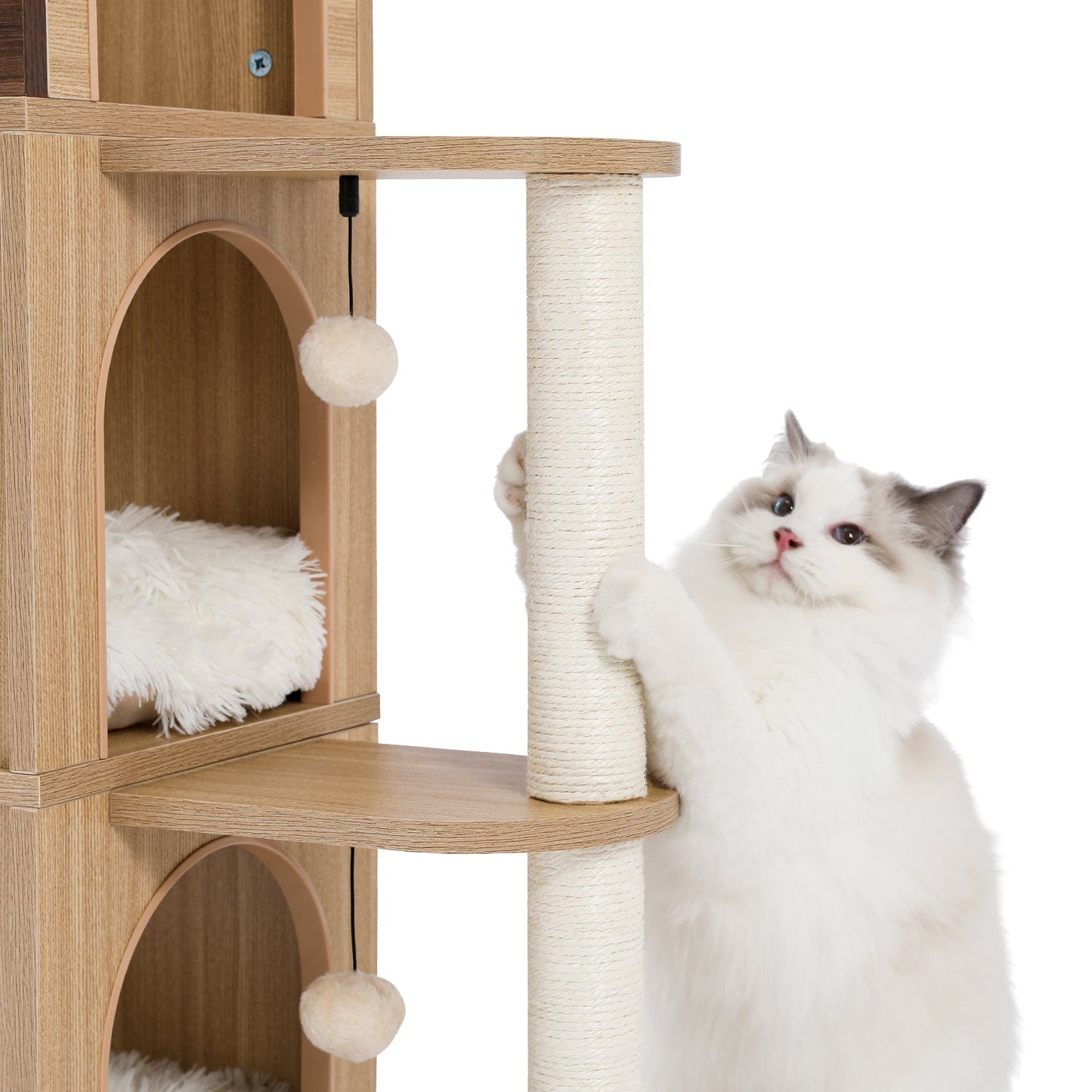 Luxury Cat Tree Condo Scratching Post
