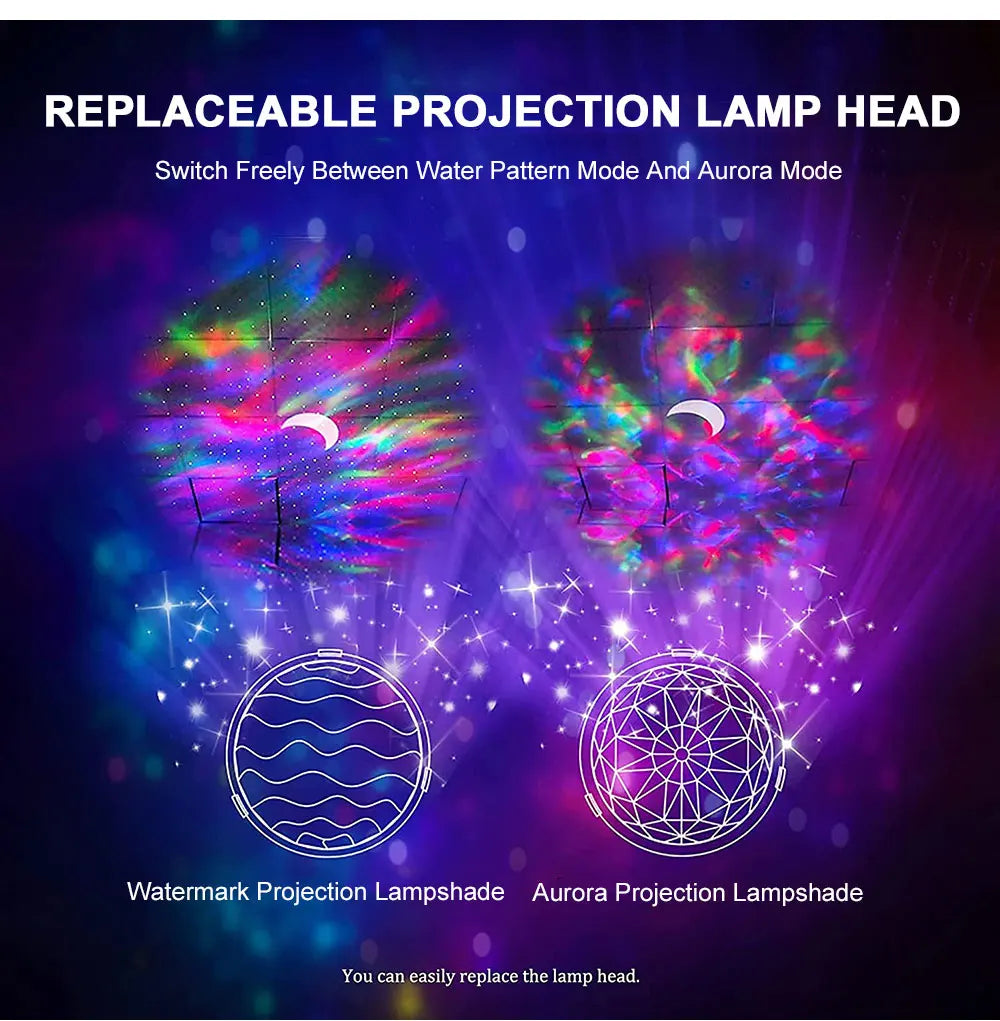 LED USB Christmas Sky Galaxy Projector