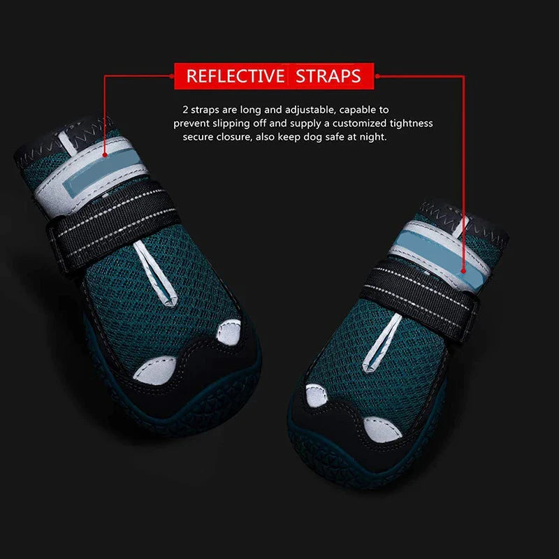 9 Holes Air Mesh Dog Shoes