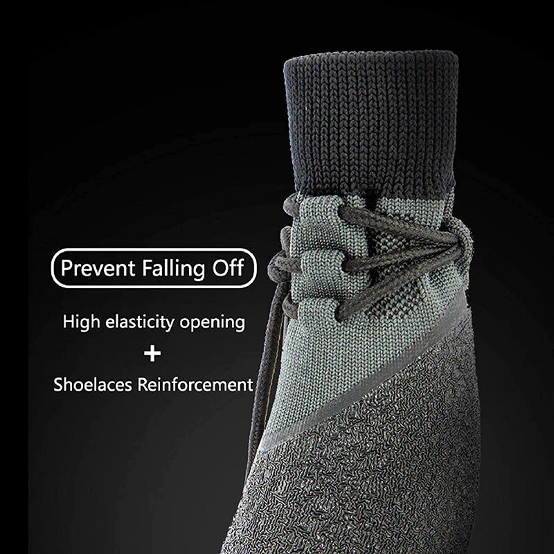 Rubber Sole Waterproof Dog Shoes
